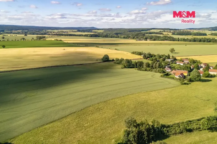 Prodej pole, Rožmitál pod Třemšínem - Skuhrov, 1150 m2