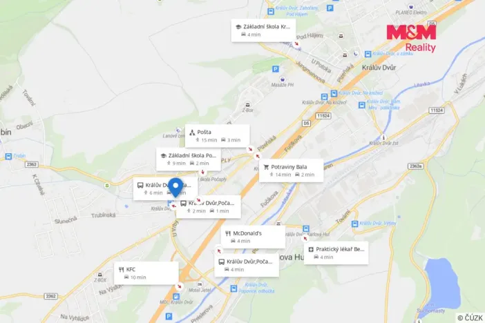 Prodej rodinného domu, Králův Dvůr - Počaply, nám. 1. máje, 155 m2