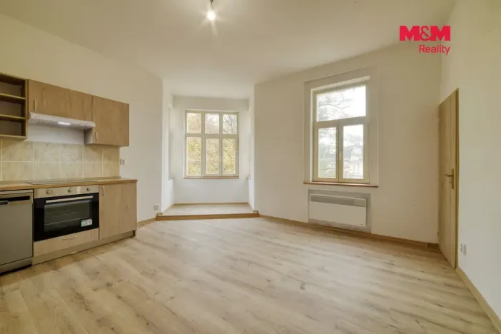 Pronájem bytu 2+kk, Mariánské Lázně - Úšovice, Anglická, 53 m2