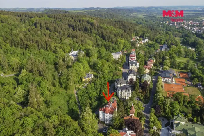 Pronájem bytu 2+kk, Mariánské Lázně - Úšovice, Anglická, 53 m2