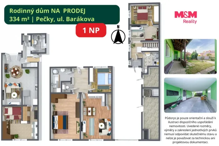 Prodej činžovního domu, Pečky, Barákova, 336 m2