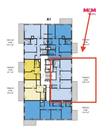 Prodej bytu 4+kk, Praha, Prosecká, 103 m2