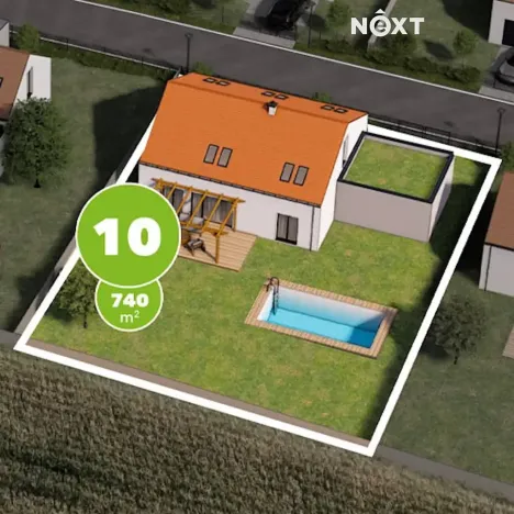 Prodej pozemku pro bydlení, Stavenice, 740 m2