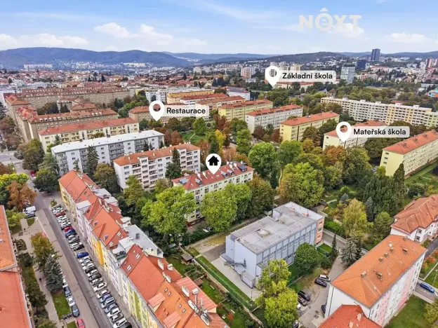 Prodej bytu 3+kk, Brno, Klusáčkova, 95 m2
