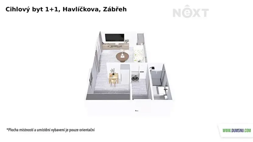 Prodej bytu 1+1, Zábřeh, Havlíčkova, 28 m2