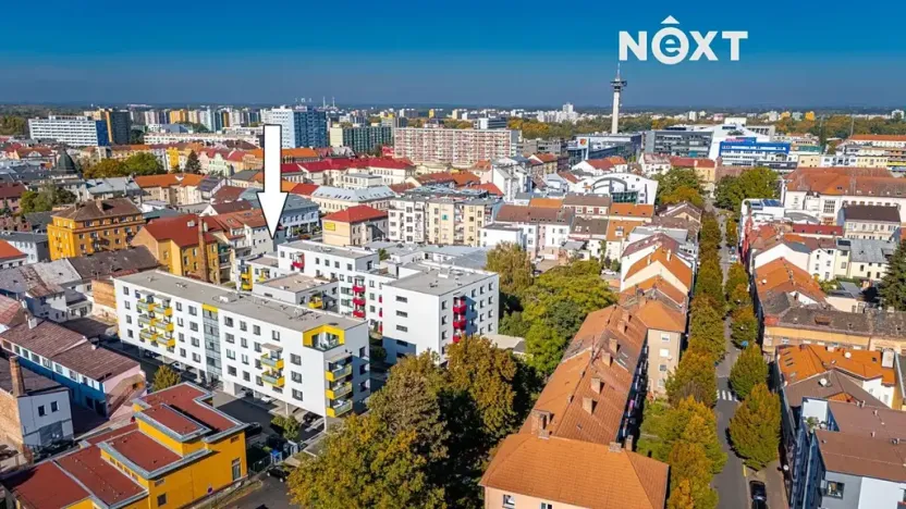 Pronájem bytu 2+kk, Pardubice, Bratranců Veverkových, 46 m2