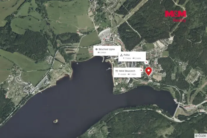 Prodej bytu 2+kk, Lipno nad Vltavou, 20 m2