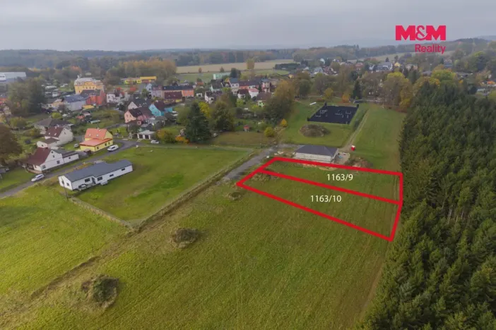 Prodej pozemku pro bydlení, Krásná, 999 m2