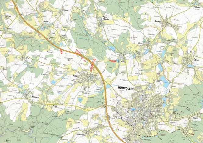 Prodej pole, Jiřice, 88121 m2