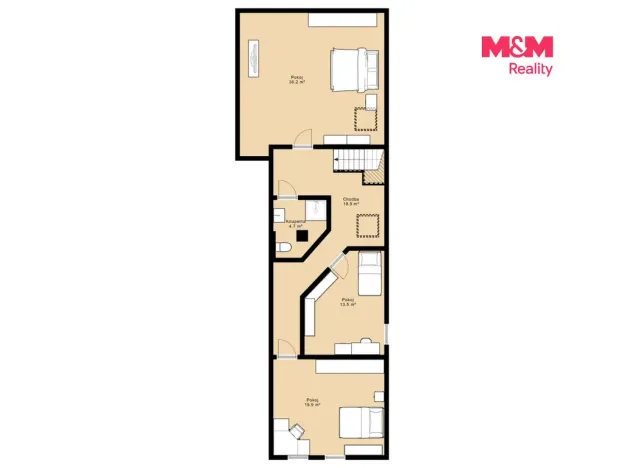 Prodej rodinného domu, Lužnice, 180 m2