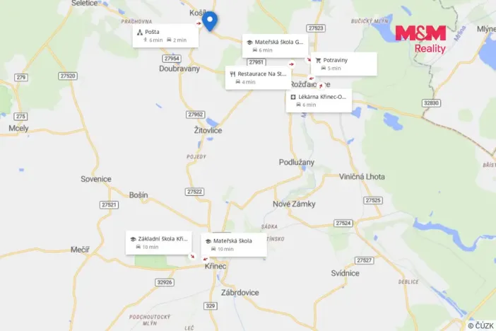 Prodej bytu 3+1, Košík, 64 m2