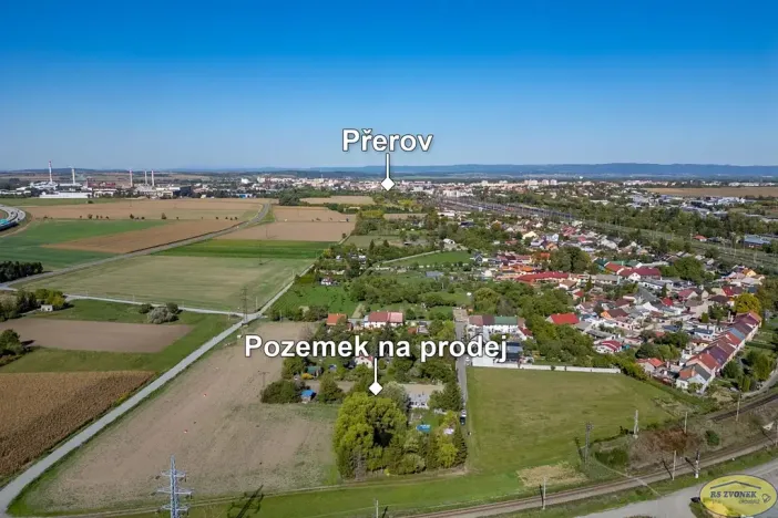 Prodej pozemku pro bydlení, Přerov, Družstevní, 1050 m2