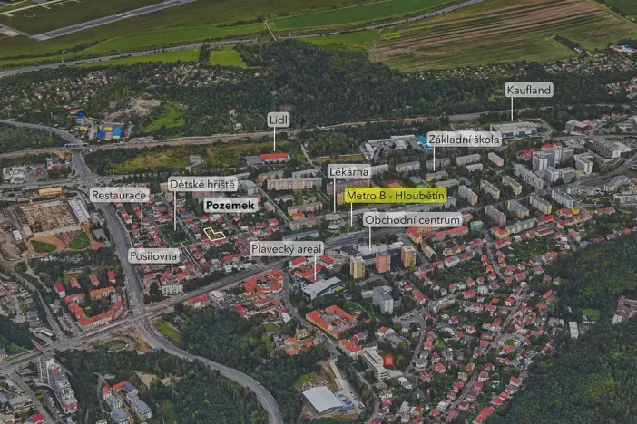 Prodej pozemku pro bydlení, Praha - Hloubětín, Mochovská, 294 m2