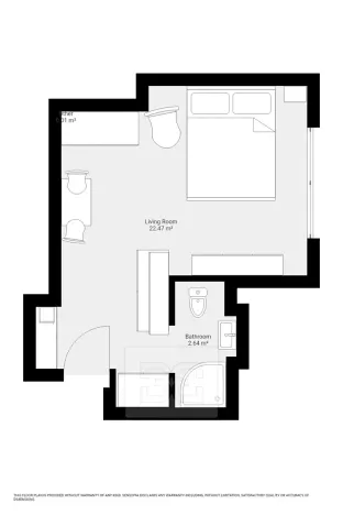 Pronájem bytu 1+kk, Praha - Vršovice, Moskevská, 28 m2