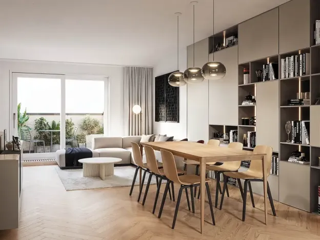 Prodej bytu 3+kk, Praha - Karlín, Pernerova, 106 m2