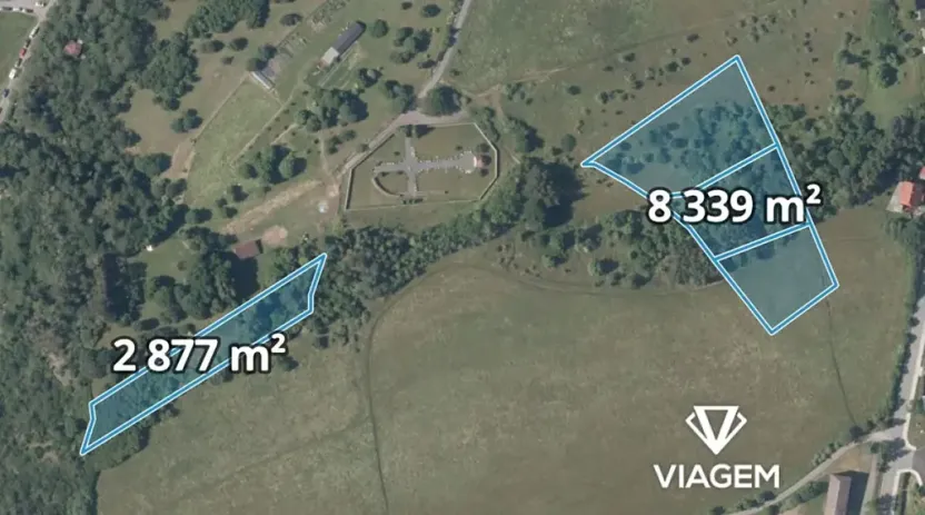 Prodej podílu pozemku pro bydlení, Roztoky, 2804 m2