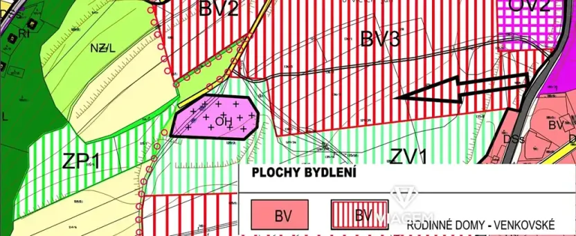 Prodej podílu pozemku pro bydlení, Roztoky, 2804 m2