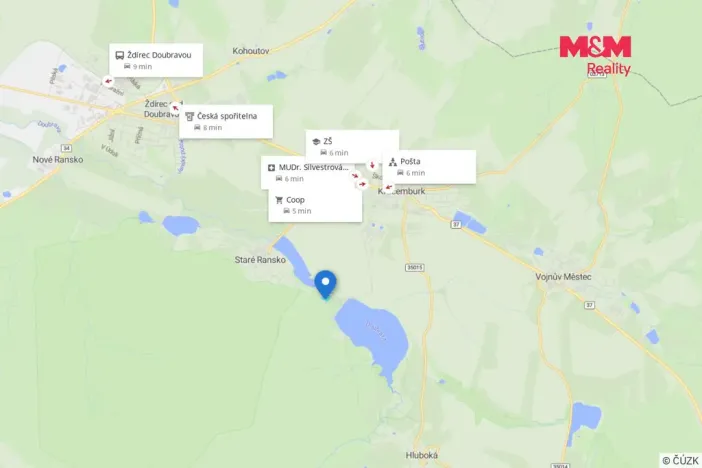 Prodej komerčního pozemku, Krucemburk - Staré Ransko, 21872 m2