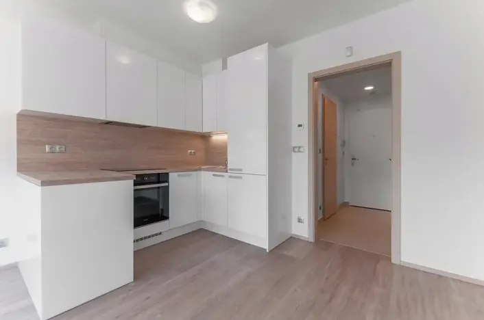 Pronájem bytu 1+kk, Praha - Vysočany, Bassova, 28 m2