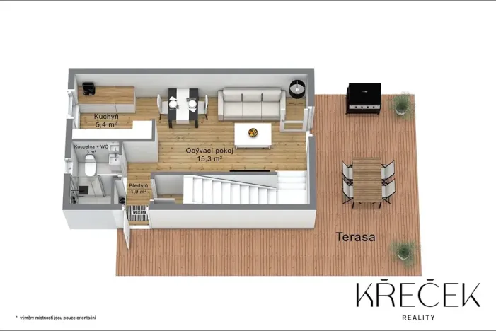 Prodej rodinného domu, Třebíč, Chelčického, 52 m2