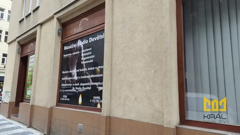 Pronájem obchodního prostoru, Praha - Žižkov, Viklefova, 9 m2
