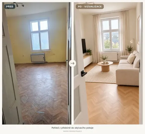 Prodej bytu 3+kk, Liberec, Na Bojišti, 52 m2