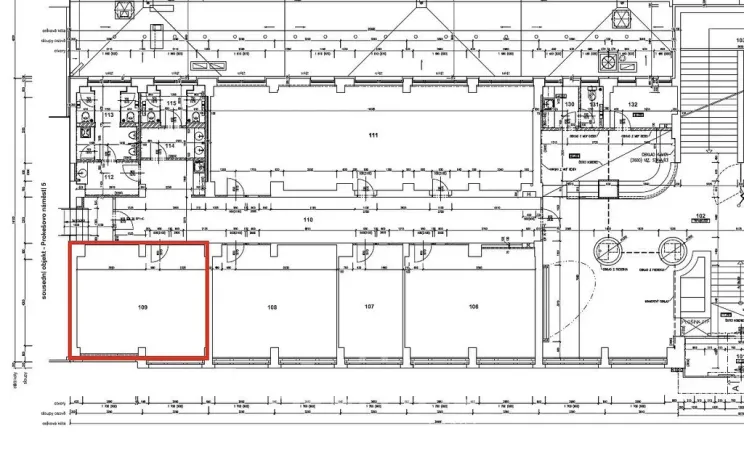 Pronájem kanceláře, Ostrava - Moravská Ostrava, Prokešovo náměstí, 70 m2