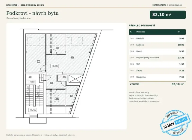 Prodej činžovního domu, Kroměříž, Gen. Svobody, 284 m2