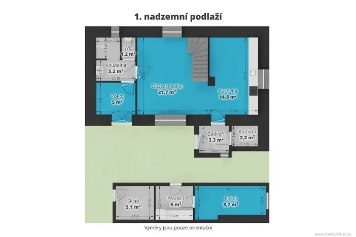 Prodej rodinného domu, Přezletice, Krátká, 124 m2