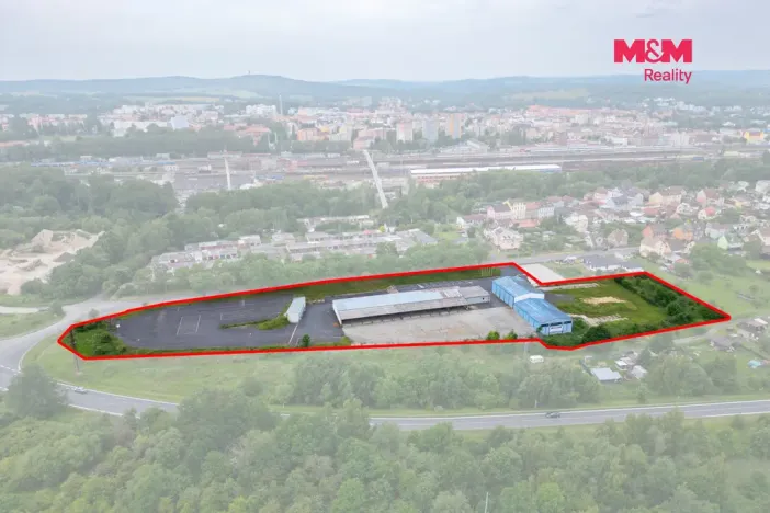 Prodej obchodního prostoru, Cheb, Na Návrší, 17717 m2