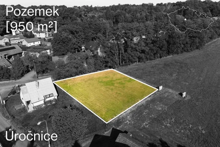 Prodej pozemku, Benešov - Úročnice, 950 m2