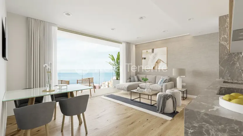 Prodej bytu 3+kk, Calle Herrador, Los Gigantes, Tenerife, Španělsko, 95 m2