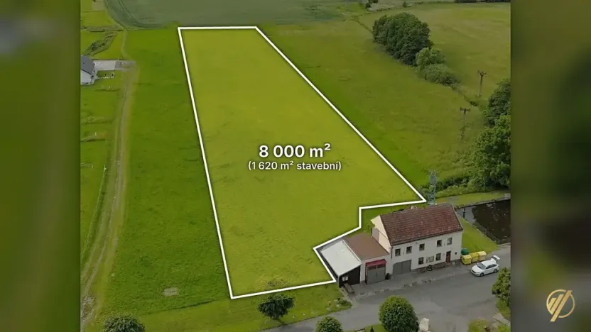 Prodej pozemku pro bydlení, Podhradí, 8000 m2