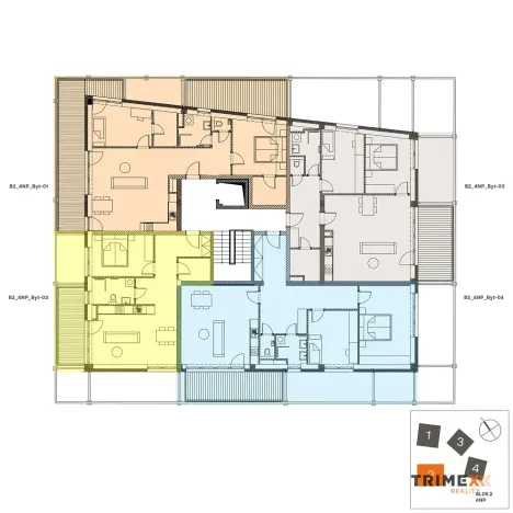 Prodej bytu 3+kk, Valašské Meziříčí, Štěpánov, 89 m2