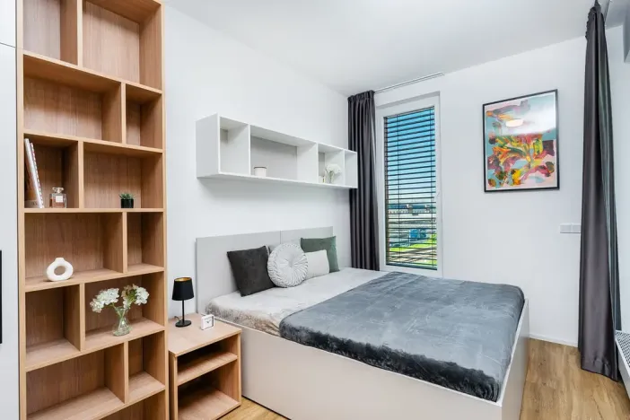 Pronájem bytu 1+kk, Praha - Vysočany, Odkolkova, 38 m2