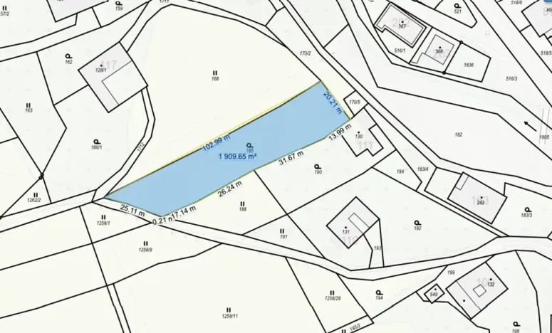 Prodej pozemku pro bydlení, Trstěnice, 1867 m2