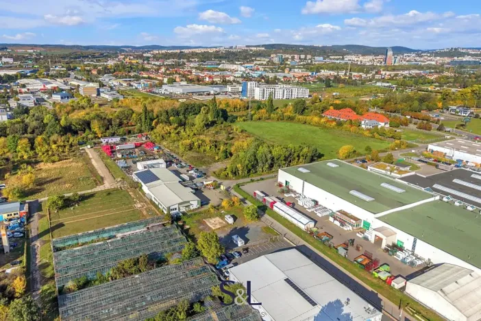 Prodej komerčního pozemku, Brno, 1708 m2