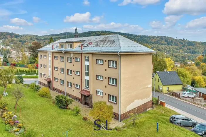 Prodej bytu 1+1, Tanvald, Radniční, 28 m2