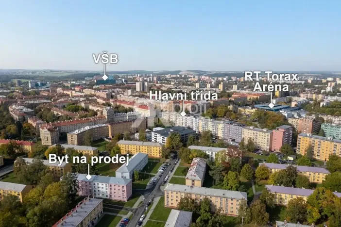 Prodej bytu 3+kk, Ostrava, Dělnická, 49 m2