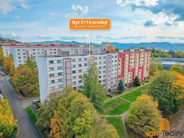 Prodej bytu 2+1, Ústí nad Labem, Burianova, 49 m2