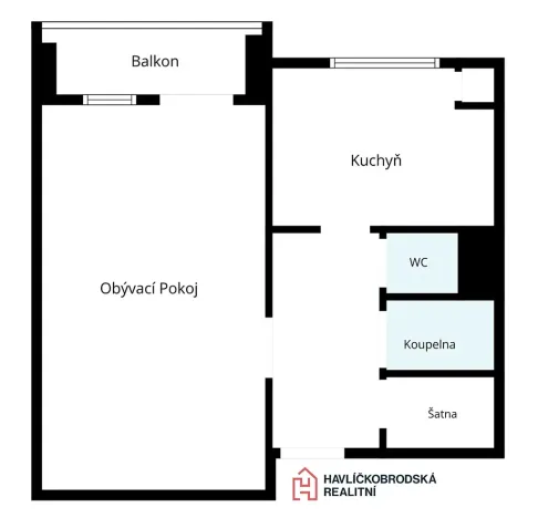 Prodej bytu 1+1, Chotěboř, Břevnická, 42 m2