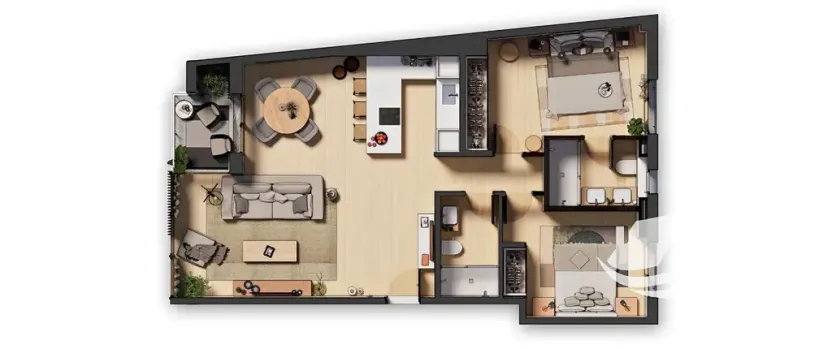 Prodej bytu 3+kk, Palma de Mallorca, Španělsko, 79 m2
