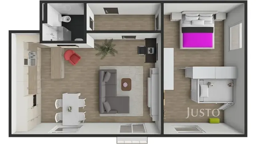 Prodej bytu 2+kk, Písek, Pražská, 72 m2