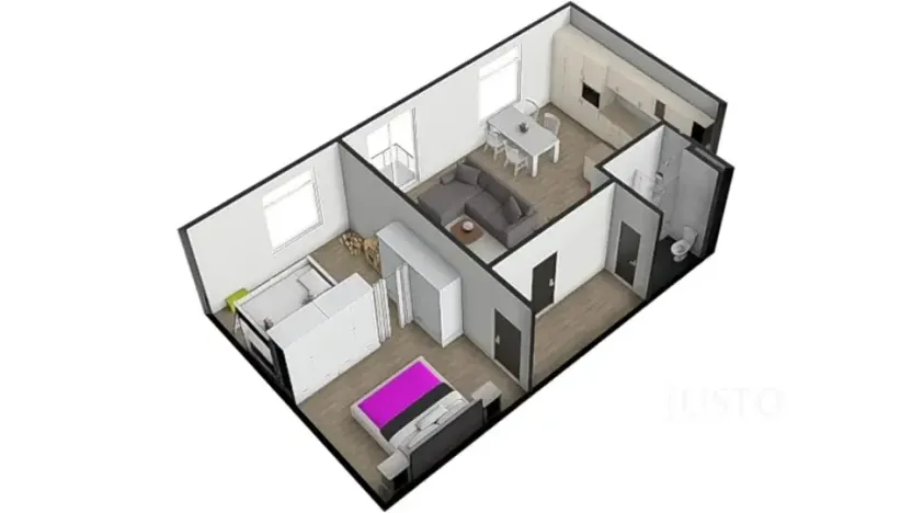 Prodej bytu 2+kk, Písek, Pražská, 72 m2