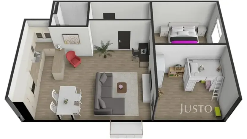 Prodej bytu 2+kk, Písek, Pražská, 72 m2