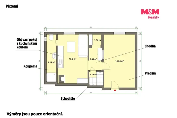 Prodej chaty, Tachov, Moravská, 28 m2