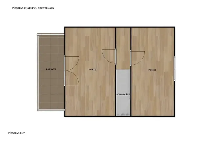 Prodej chalupy, Trnava, 124 m2
