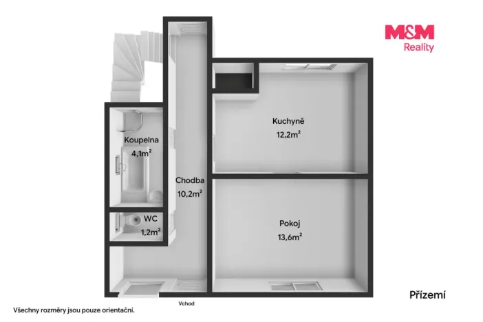 Prodej rodinného domu, Domažlice - Týnské Předměstí, Vrchlického, 97 m2