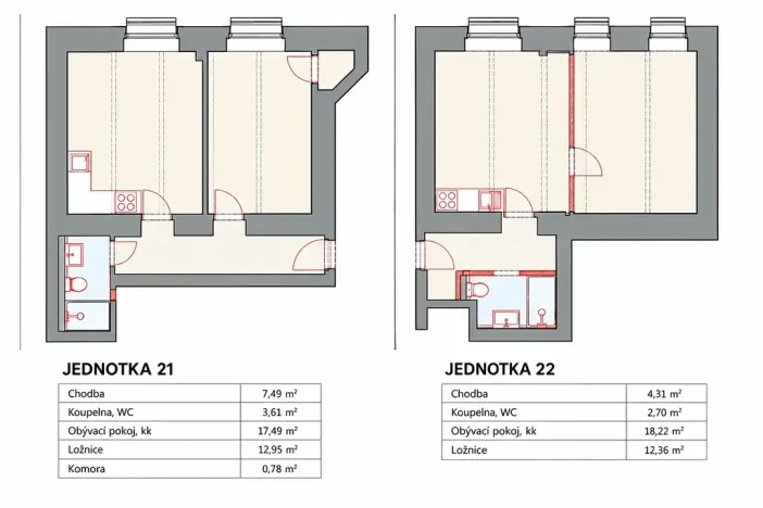 Prodej kanceláře, Praha - Nusle, Nad studánkou, 38 m2
