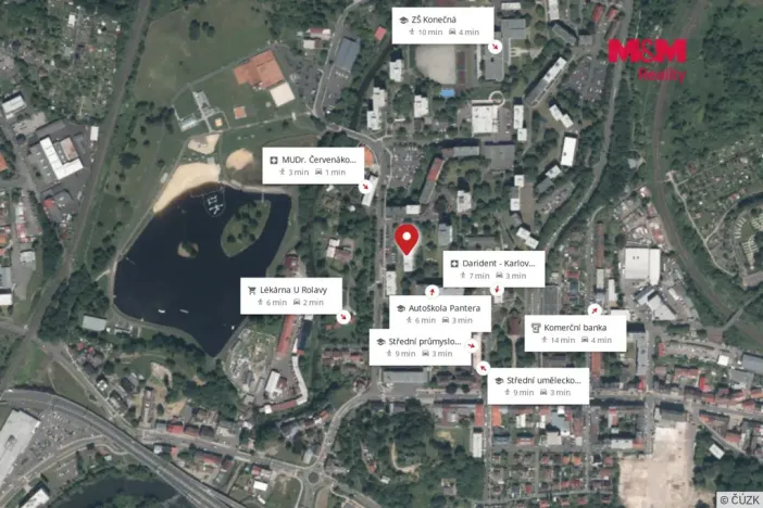 Prodej bytu 3+kk, Karlovy Vary - Rybáře, Čankovská, 58 m2